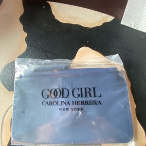 Carolina Herrera Elegant Blue Pouch